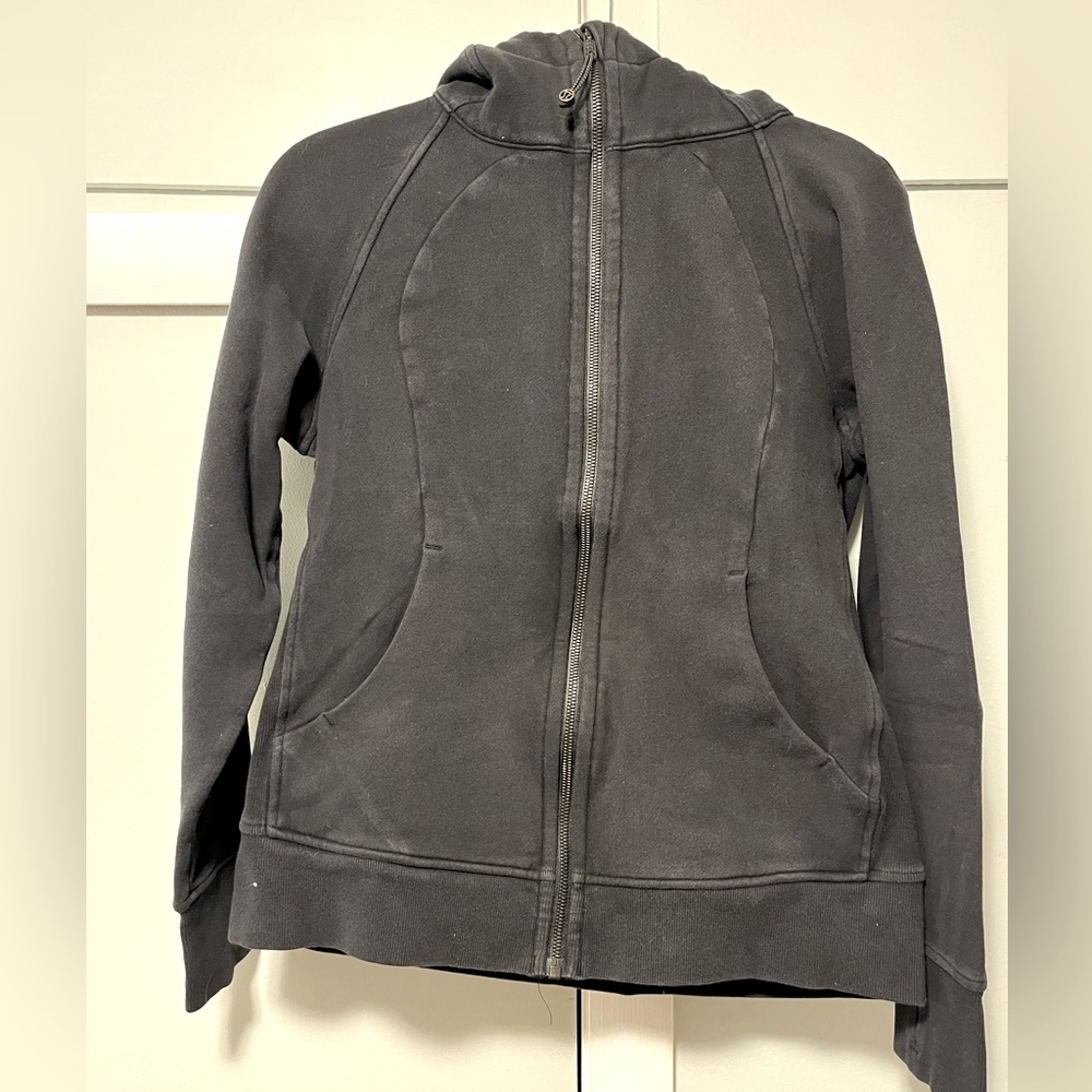 Women’s lululemon scuba hoodie, black, size 10